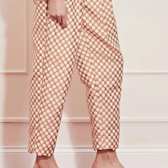 NWT Sister Jane Polka Dot Tan Women's Pants - Picture 3 of 12